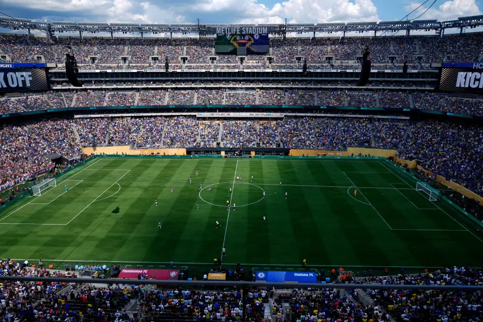 General view of the MetLife stadium during the Club World Cup in East Rutherford, New Jersey, US, July 8, 2025. Pamela Smith/AP Photo